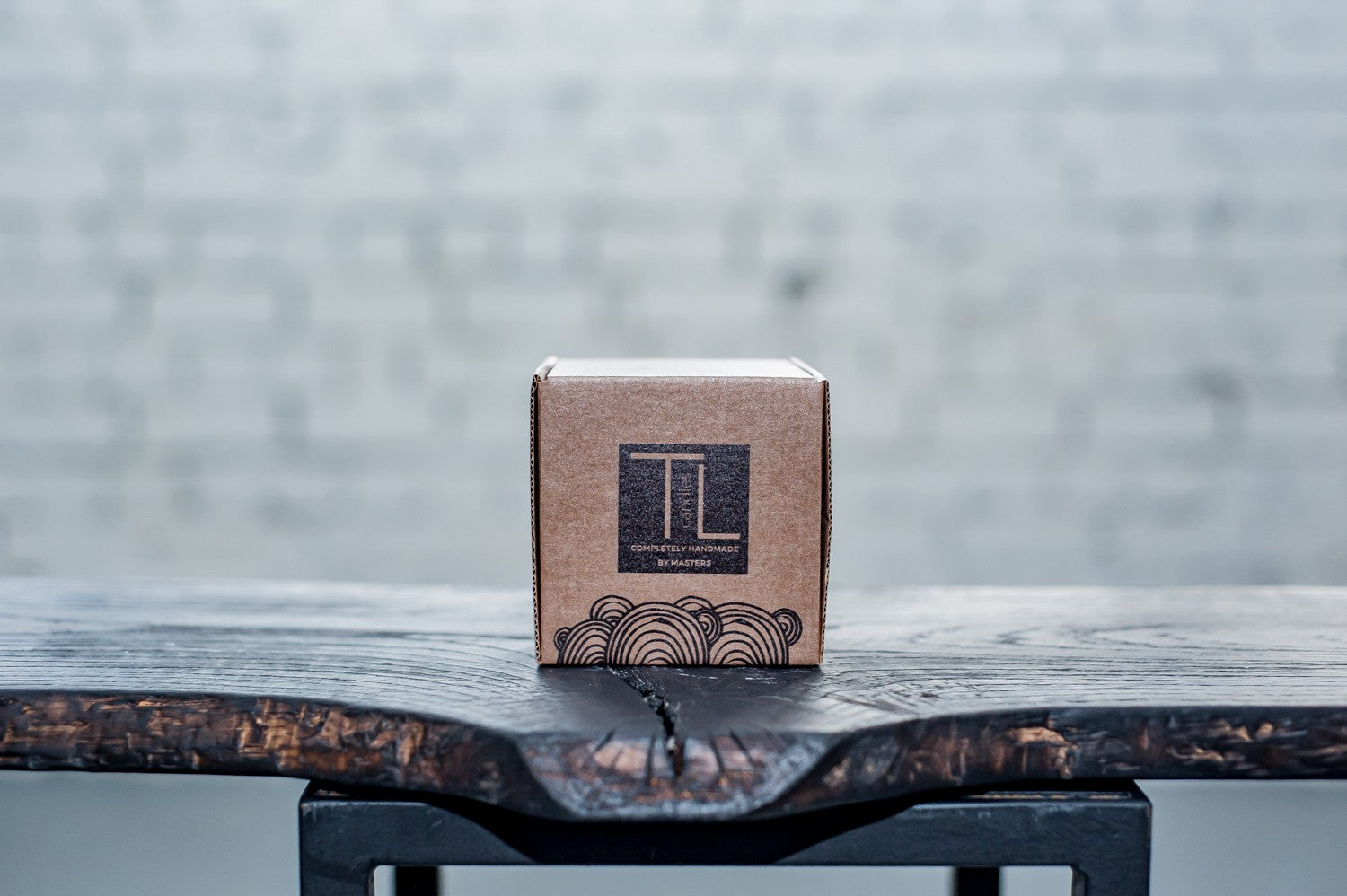 Käsintehty soijavahakynttilä kevyellä vaniljan tuoksulla