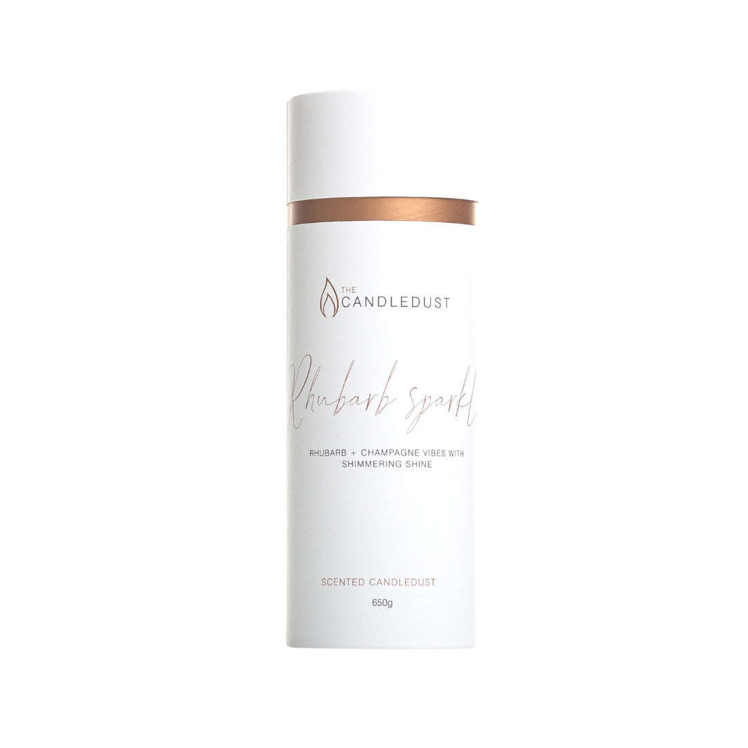 Jauhemainen kynttilä - Raparperi Sparkle