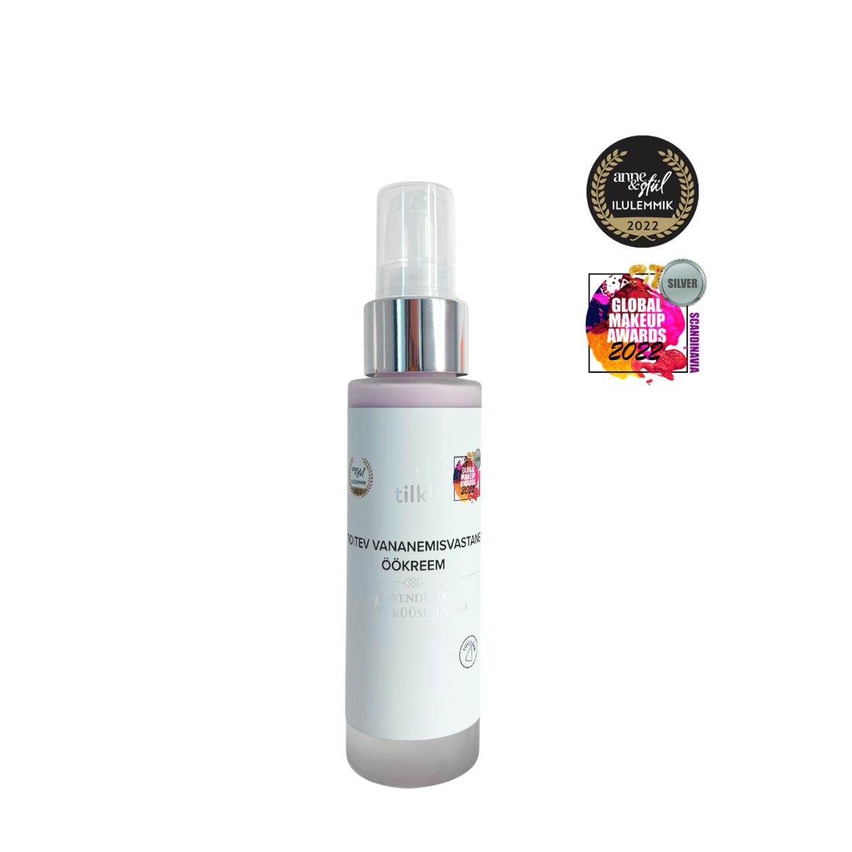 Ravitseva anti-ageing yövoide laventelilla ja mustalla valkosipulilla, 50ml