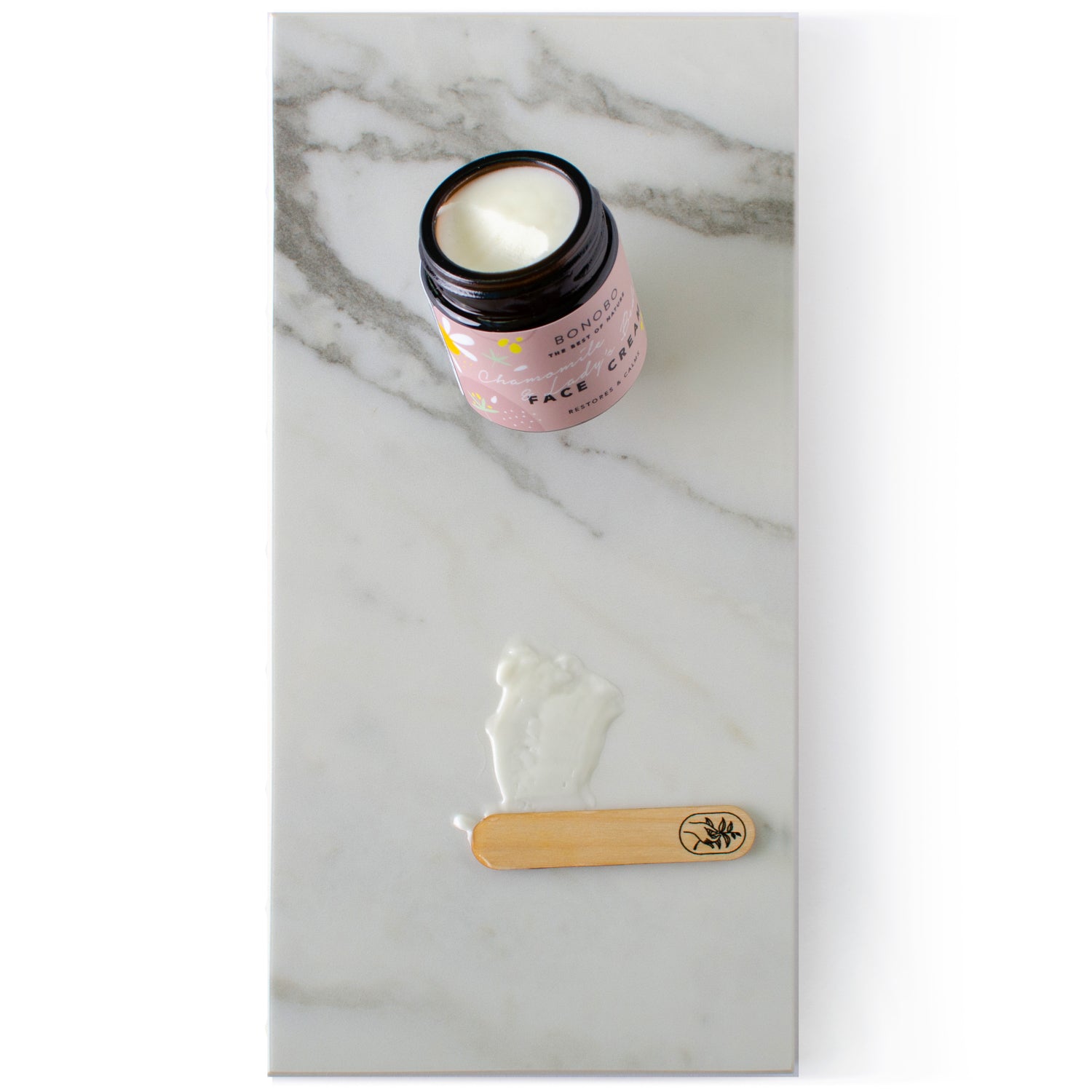 Kamomilla & Lady ™Bedstraw -kasvovoide / Palauttaa ja rauhoittaa