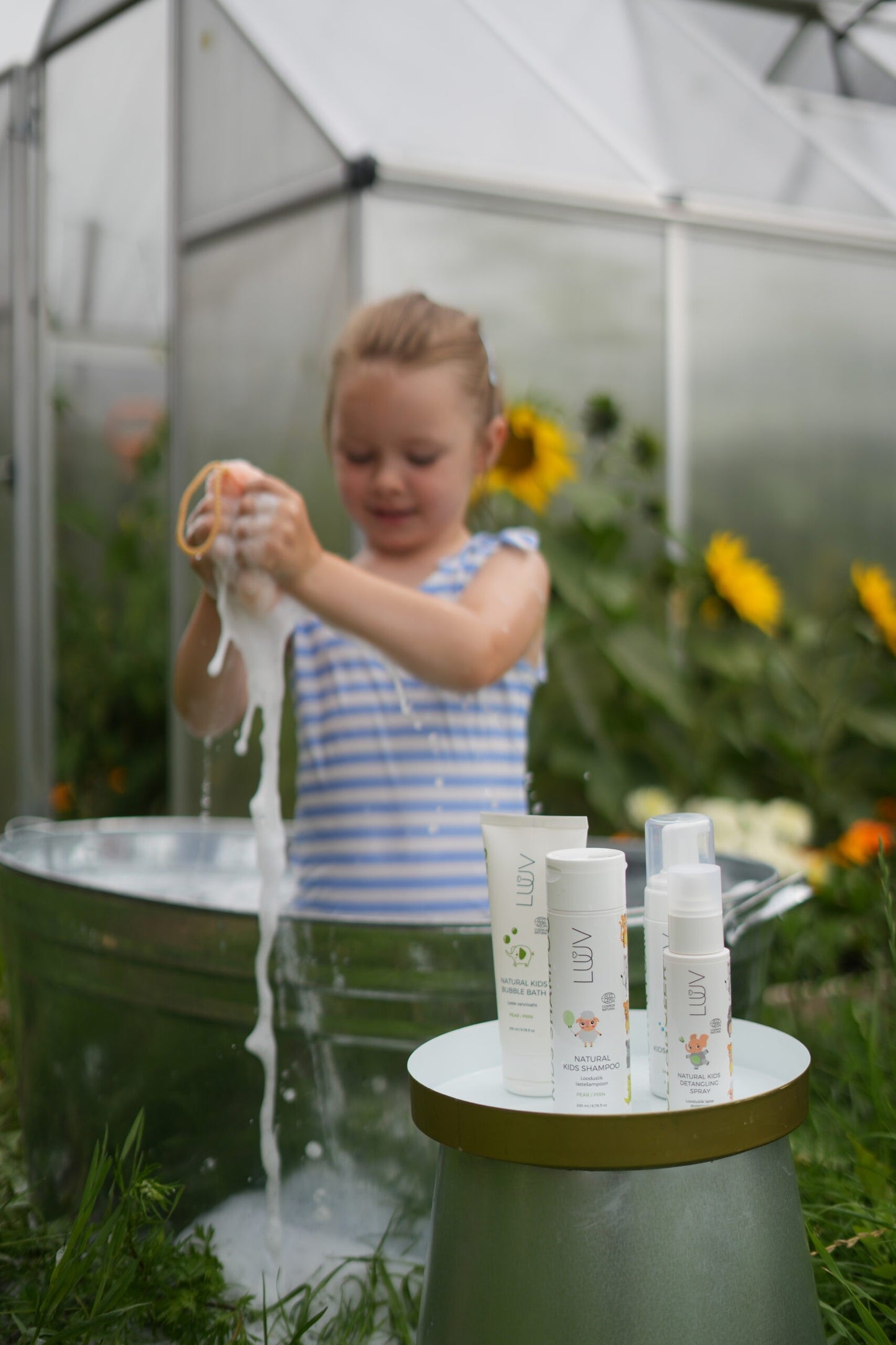 Luonnollinen lasten shampoo päärynä COSMOS, 200ml