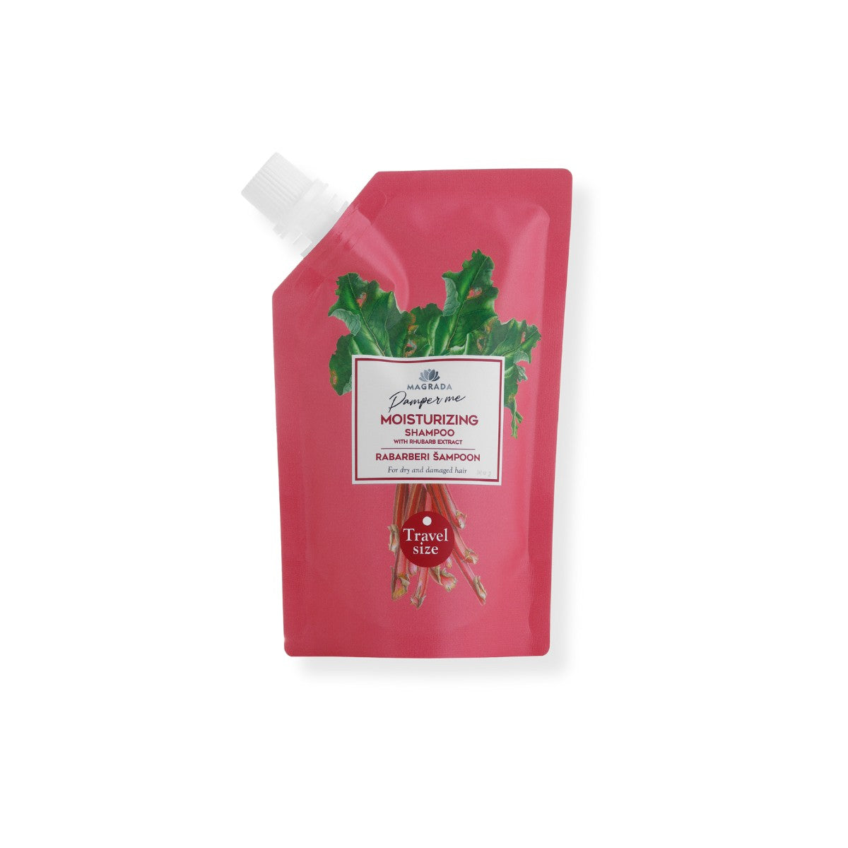 MATKAKOKO Raparperishampoo Aloe-uutteella - 100 ml