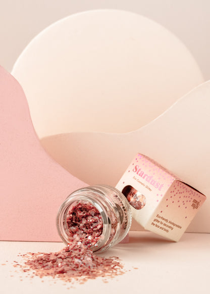 Decorative Eco Glitter - Pink Star Dust