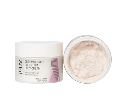 Luonnollinen syväkosteuttava vartalovoide luumuöljyllä, 200ml